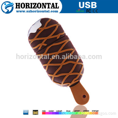 High 4GB/8GB Ice Cream Model USB2.0 Flash Memory Stick Drive Pen U-Disk Cute